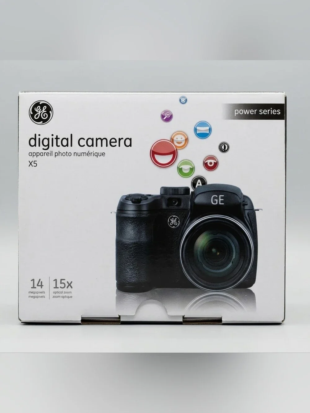 GE- Digital Camera with 15x Optical Zoom